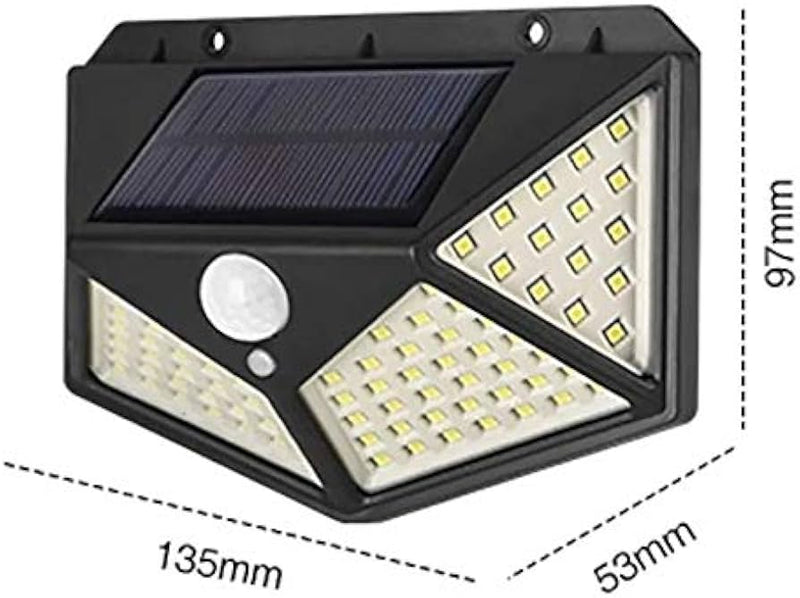 Luz de Led com Placa Solar