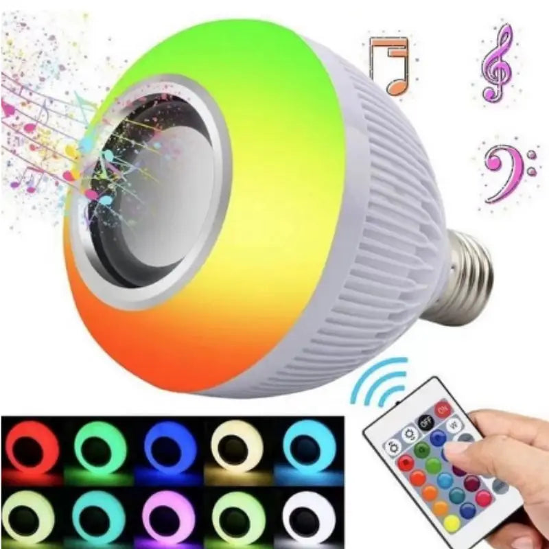 Lampada de Led Musical Bluetooth